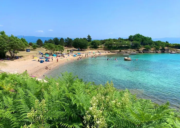 別荘 House Alyssa With Pool On Krk Island, ヴルブニク